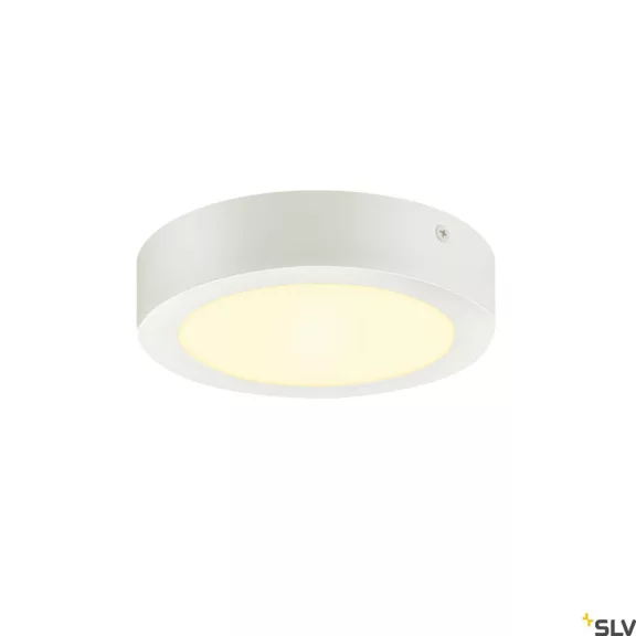 SENSER 18 LED fehér 12W 3000K 180° kerek dimmelhető mennyezeti lámpa
