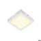 SENSER 18 LED fehér 12W 3000K 180° négyszögletes dimmelhető mennyezeti lámpa