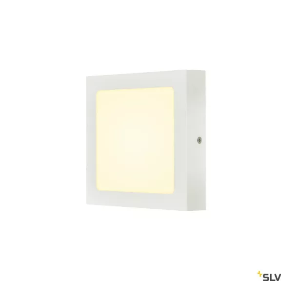 SENSER 18 LED fehér 12W 3000K 180° négyszögletes dimmelhető mennyezeti lámpa
