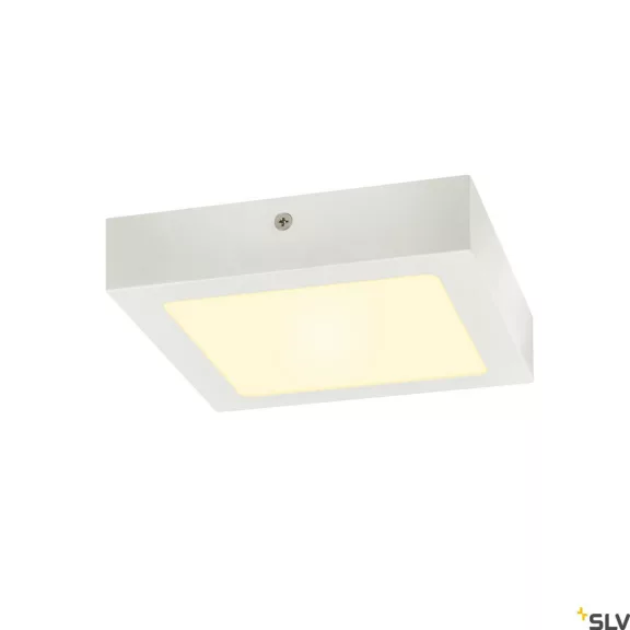 SENSER 18 LED fehér 12W 3000K 180° négyszögletes dimmelhető mennyezeti lámpa