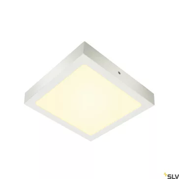   SENSER 24 LED fehér 15W 3000K 180° négyszögletes dimmelhető mennyezeti lámpa