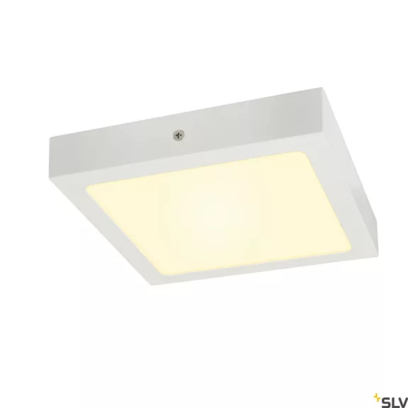 SENSER 24 LED fehér 15W 3000K 180° négyszögletes dimmelhető mennyezeti lámpa