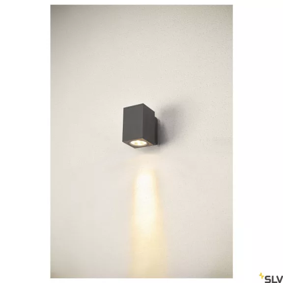 ENOLA SQUARE M LED antracit IP65 10W 3000/4000K kültéri fali lámpa