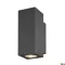 ENOLA SQUARE UP-DOWN S LED antracit IP65 7W 3000/4000K kültéri fali lámpa