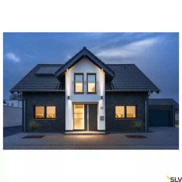   ENOLA SQUARE UP-DOWN M LED antracit IP65 19W 3000/4000K kültéri fali lámpa