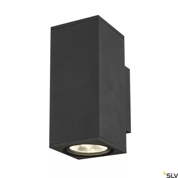 ENOLA SQUARE UP-DOWN M LED antracit IP65 19W 3000/4000K kültéri fali lámpa