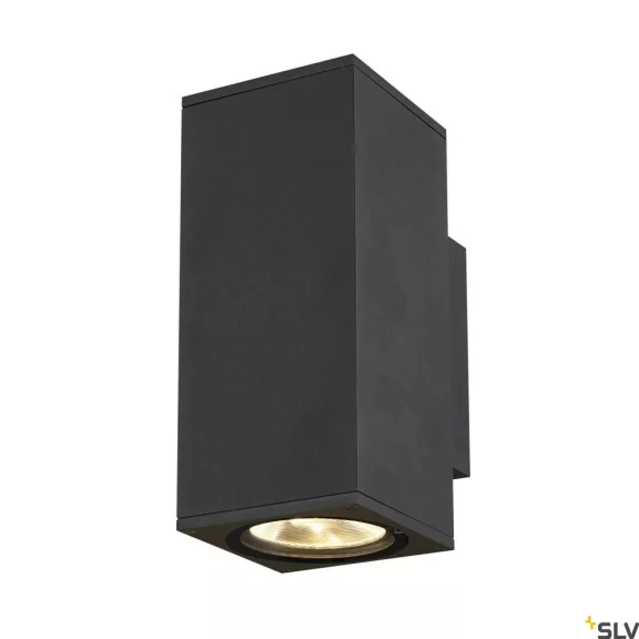 ENOLA SQUARE UP-DOWN M LED antracit IP65 19W 3000/4000K kültéri fali lámpa