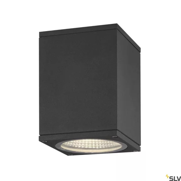 ENOLA SQUARE S LED antracit IP65 9W 3000/4000K kültéri mennyezeti lámpa