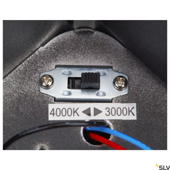 ENOLA SQUARE M LED antracit IP65 10W 3000/4000K kültéri mennyezeti lámpa
