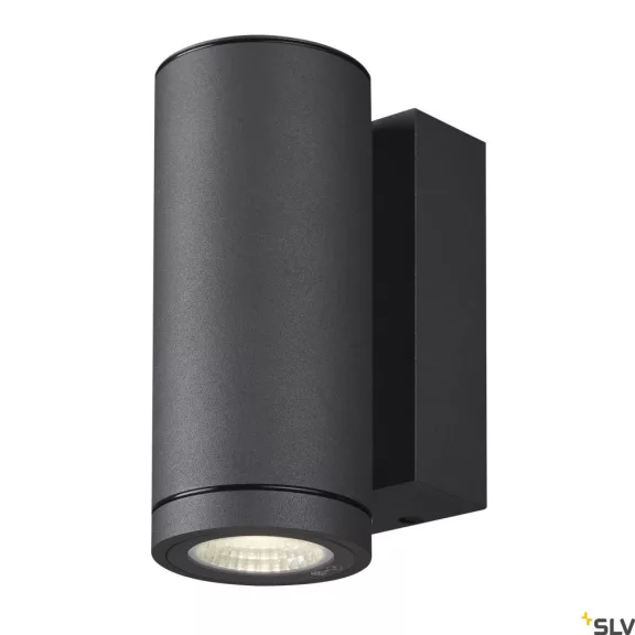 ENOLA ROUND S LED antracit IP65 6W 3000/4000K kültéri fali lámpa