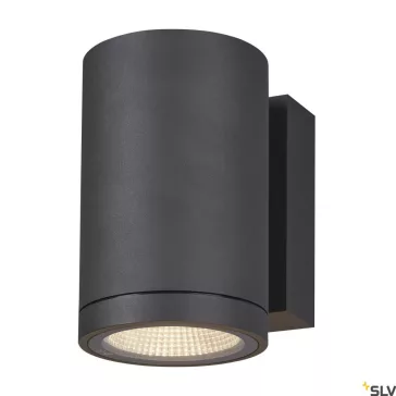   ENOLA ROUND M LED antracit IP65 10W 3000/4000K kültéri fali lámpa
