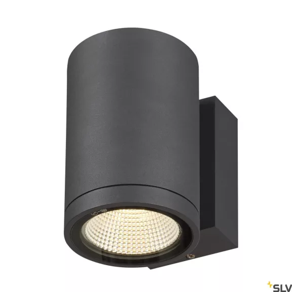 ENOLA ROUND M LED antracit IP65 10W 3000/4000K kültéri fali lámpa