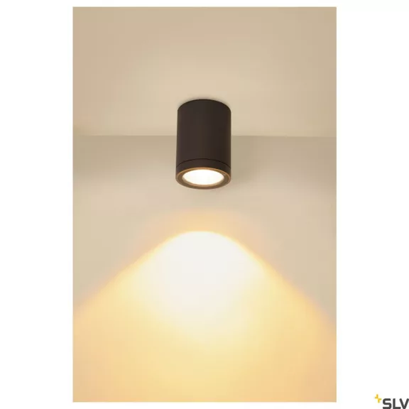 ENOLA ROUND M LED antracit IP65 10W 3000/4000K kültéri mennyezeti lámpa