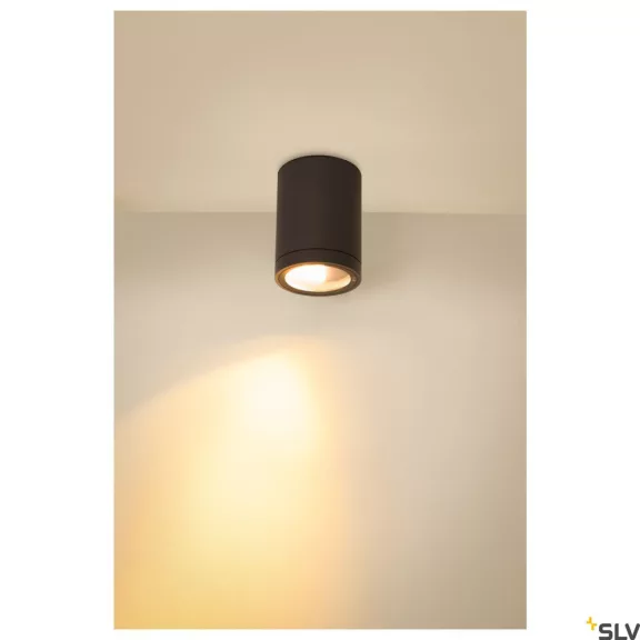 ENOLA ROUND M LED antracit IP65 10W 3000/4000K kültéri mennyezeti lámpa