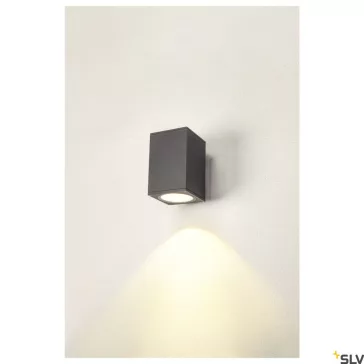   ENOLA SQUARE L LED antracit IP65 35W 3000/4000K kültéri fali lámpa