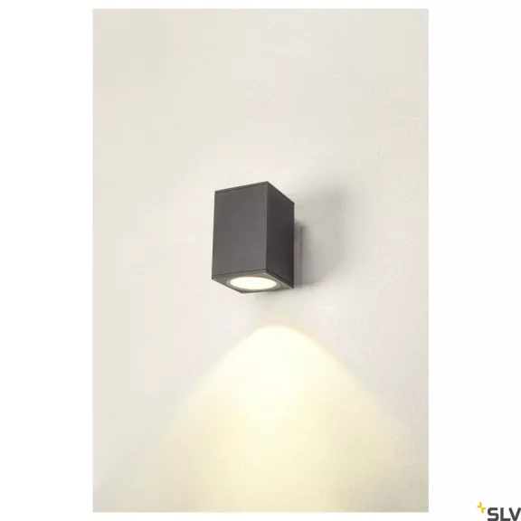 ENOLA SQUARE L LED antracit IP65 35W 3000/4000K kültéri fali lámpa