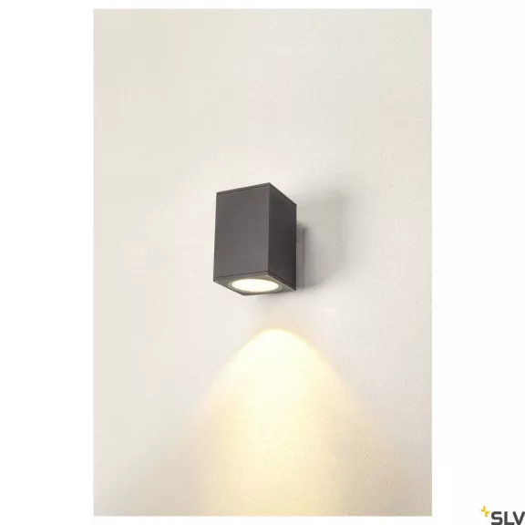 ENOLA SQUARE L LED antracit IP65 35W 3000/4000K kültéri fali lámpa