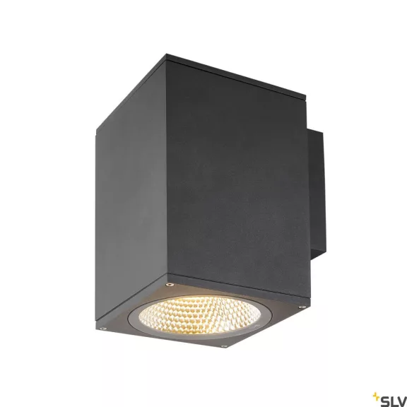 ENOLA SQUARE L LED antracit IP65 35W 3000/4000K kültéri fali lámpa