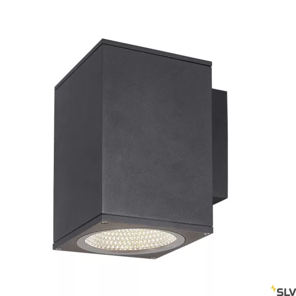 ENOLA SQUARE L LED antracit IP65 35W 3000/4000K kültéri fali lámpa