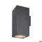 ENOLA SQUARE UP-DOWN L LED antracit IP65 53W 3000/4000K kültéri fali lámpa