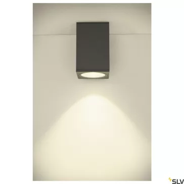   ENOLA SQUARE L LED antracit IP65 35W 3000/4000K kültéri mennyezeti lámpa