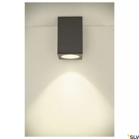 ENOLA SQUARE L LED antracit IP65 35W 3000/4000K kültéri mennyezeti lámpa