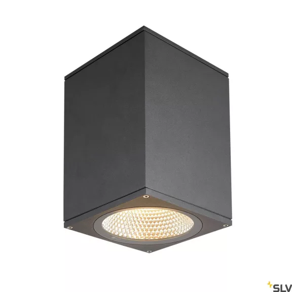 ENOLA SQUARE L LED antracit IP65 35W 3000/4000K kültéri mennyezeti lámpa