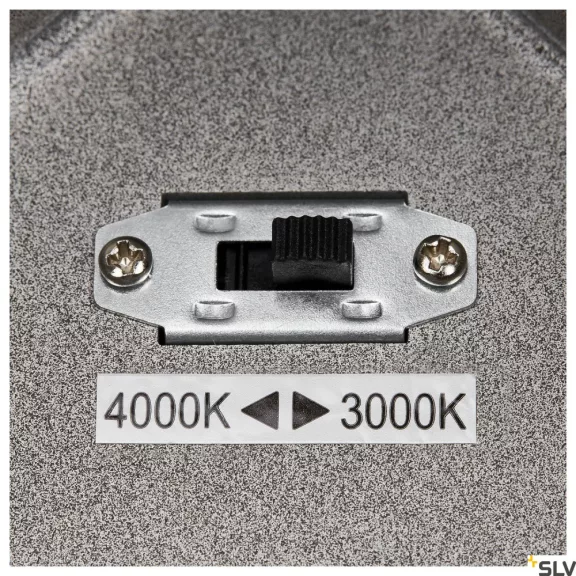 ENOLA SQUARE L LED antracit IP65 35W 3000/4000K kültéri mennyezeti lámpa