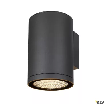   ENOLA ROUND L LED antracit IP65 35W 3000/4000K kültéri fali lámpa