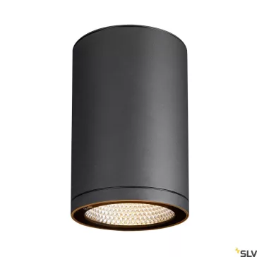   ENOLA ROUND L LED antracit IP65 35W 3000/4000K kültéri mennyezeti lámpa