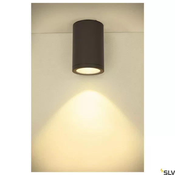 ENOLA ROUND L LED antracit IP65 35W 3000/4000K kültéri mennyezeti lámpa