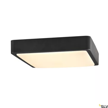   AINOS SQUARE antracit IP65 17W 3000K, 4000K kültéri fali és mennyezeti LED lámpa