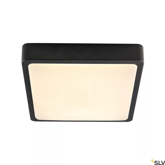 AINOS SQUARE antracit IP65 17W 3000K, 4000K kültéri fali és mennyezeti LED lámpa