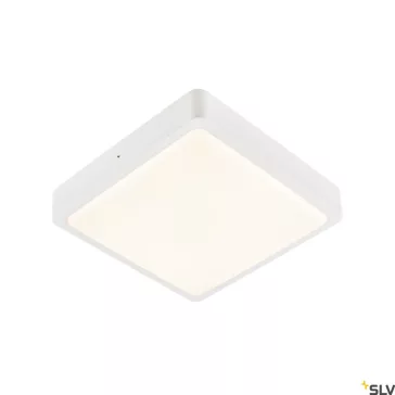   AINOS SQUARE SENSOR fehér IP65 kültéri fali és mennyezeti mozgásérzékelős lámpa