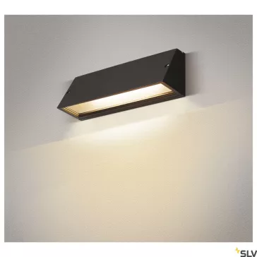   PEMA WL fekete IP65 16W 3000K, 4000K kültéri fali LED lámpa