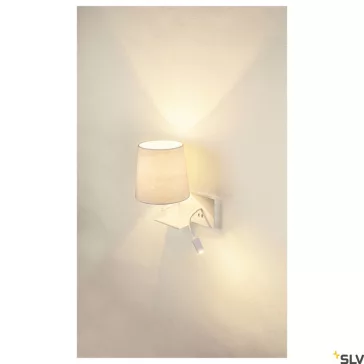   SOMNILA FLEX LED fehér 40W 3000K 110° USB-s fali BAL oldali éjjeli lámpa flexibilis fejjel