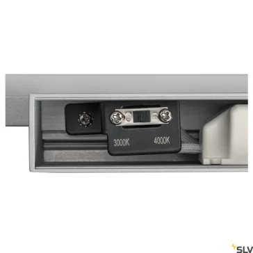   GLENOS 60 LED szürke 12w 3000/4000K 120° tükörmegvilágító lámpa