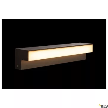   L-LINE OUT 60 FL antracit IP65 12W 3000K, 4000K kültéri útvonalmegvilágító LED lámpa