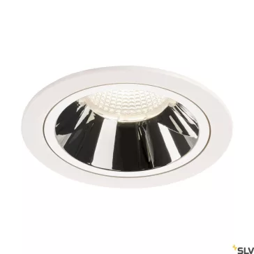   NUMINOS DL L fehér-króm 13cm 4000K 20° 25,41W süllyesztett LED spot lámpa