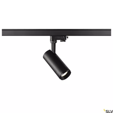   NUMINOS TRACK 3 PHASE S fekete 6.5cm 4000K 60° 10,42W dimmelhető LED spot lámpa 3 fázisú sínhez