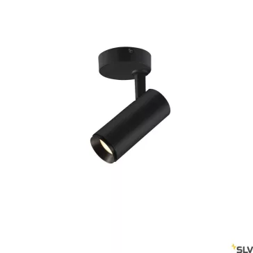   NUMINOS SPOT PHASE S fekete 6.5cm 3000K 36° 10,42W dimmelhető mennyezeti LED spot lámpa