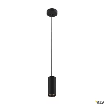   NUMINOS PD PHASE S fekete 6.5cm 3000K 60° 10,42W dimmelhető függesztett LED spot lámpa