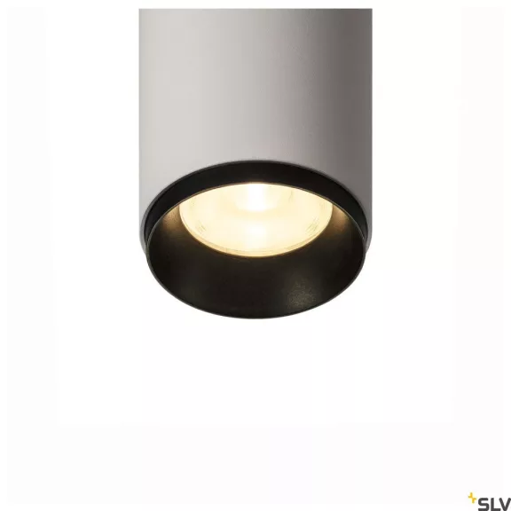 NUMINOS PD PHASE S fehér-fekete 6.5cm 3000K 24° 10,42W dimmelhető függesztett LED spot lámpa