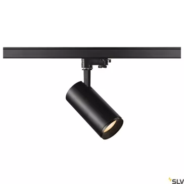   NUMINOS TRACK 3 PHASE M fekete 8.5cm 2700K 60° 20,1W dimmelhető LED spot lámpa 3 fázisú sínhez