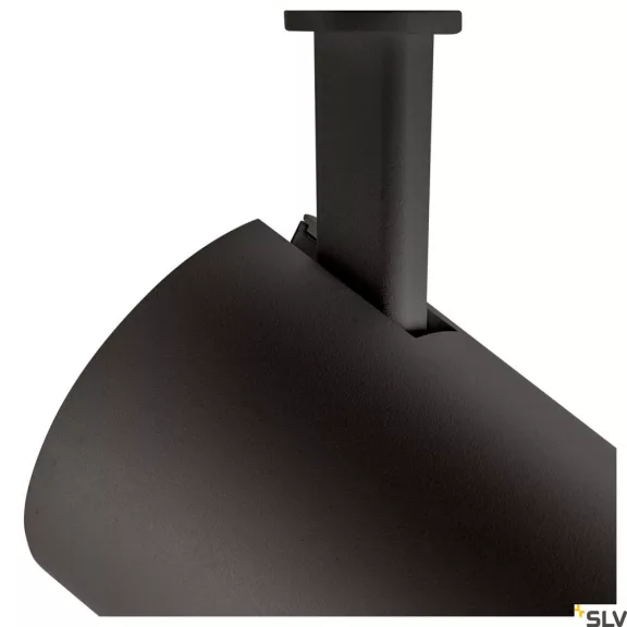 NUMINOS TRACK 3 PHASE M fekete 8.5cm 2700K 60° 20,1W dimmelhető LED spot lámpa 3 fázisú sínhez