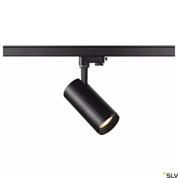   NUMINOS TRACK 3 PHASE M fekete 8.5cm 3000K 36° 20,1W dimmelhető LED spot lámpa 3 fázisú sínhez