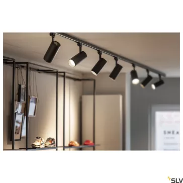   NUMINOS TRACK 3 PHASE M fekete 8.5cm 3000K 36° 20,1W dimmelhető LED spot lámpa 3 fázisú sínhez