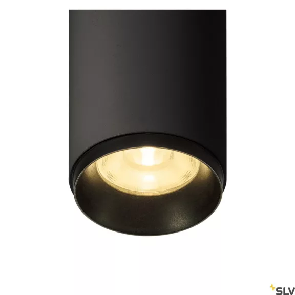 NUMINOS TRACK 3 PHASE M fekete 8.5cm 3000K 60° 20,1W dimmelhető LED spot lámpa 3 fázisú sínhez