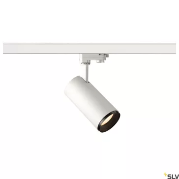   NUMINOS TRACK 3 PHASE M fehér-fekete 8.5cm 3000K 24° 20,1W dimmelhető LED spot lámpa 3 fázisú sínhez