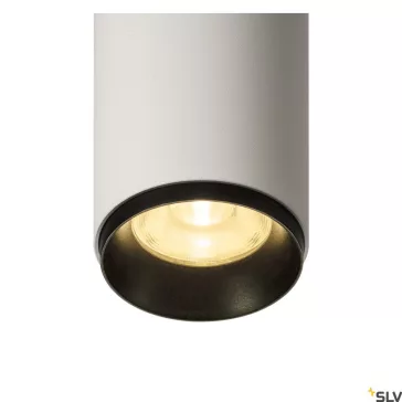   NUMINOS TRACK 3 PHASE M fehér-fekete 8.5cm 3000K 60° 20,1W dimmelhető LED spot lámpa 3 fázisú sínhez